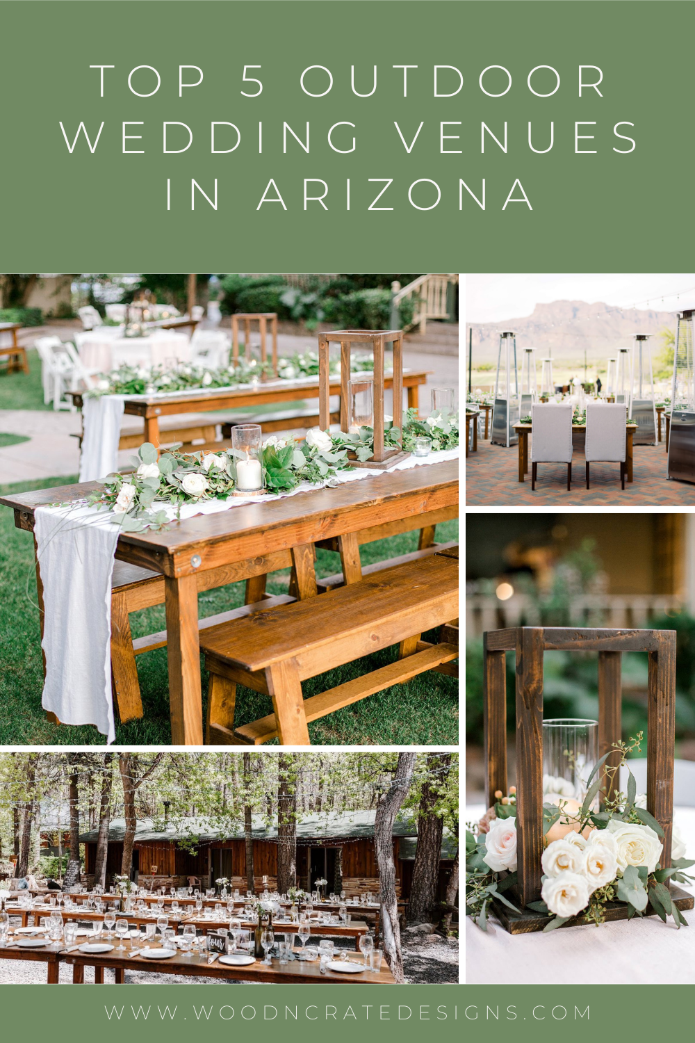 Rustic outdoor wedding venues in Arizona