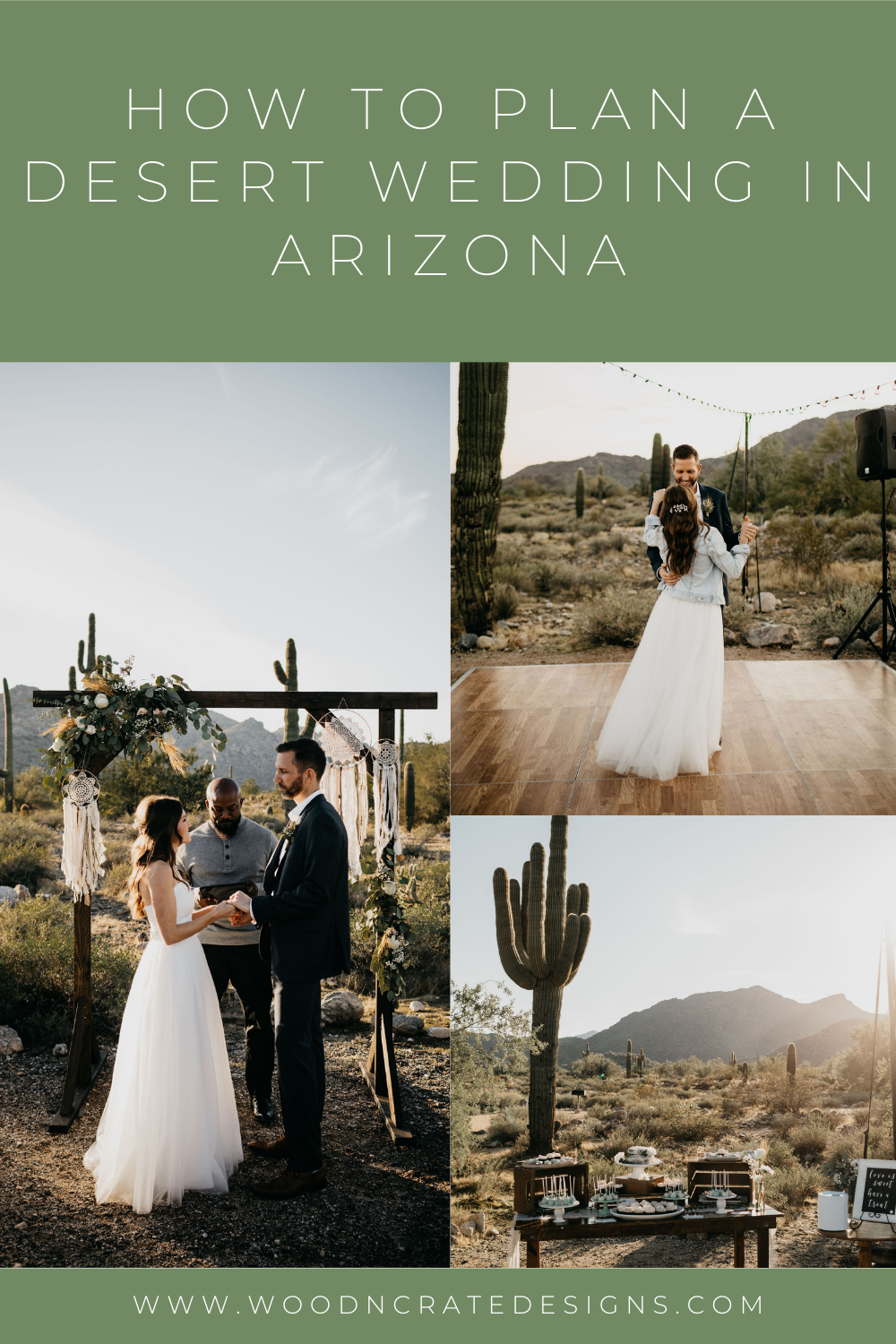 Tips on designing an Arizona desert wedding