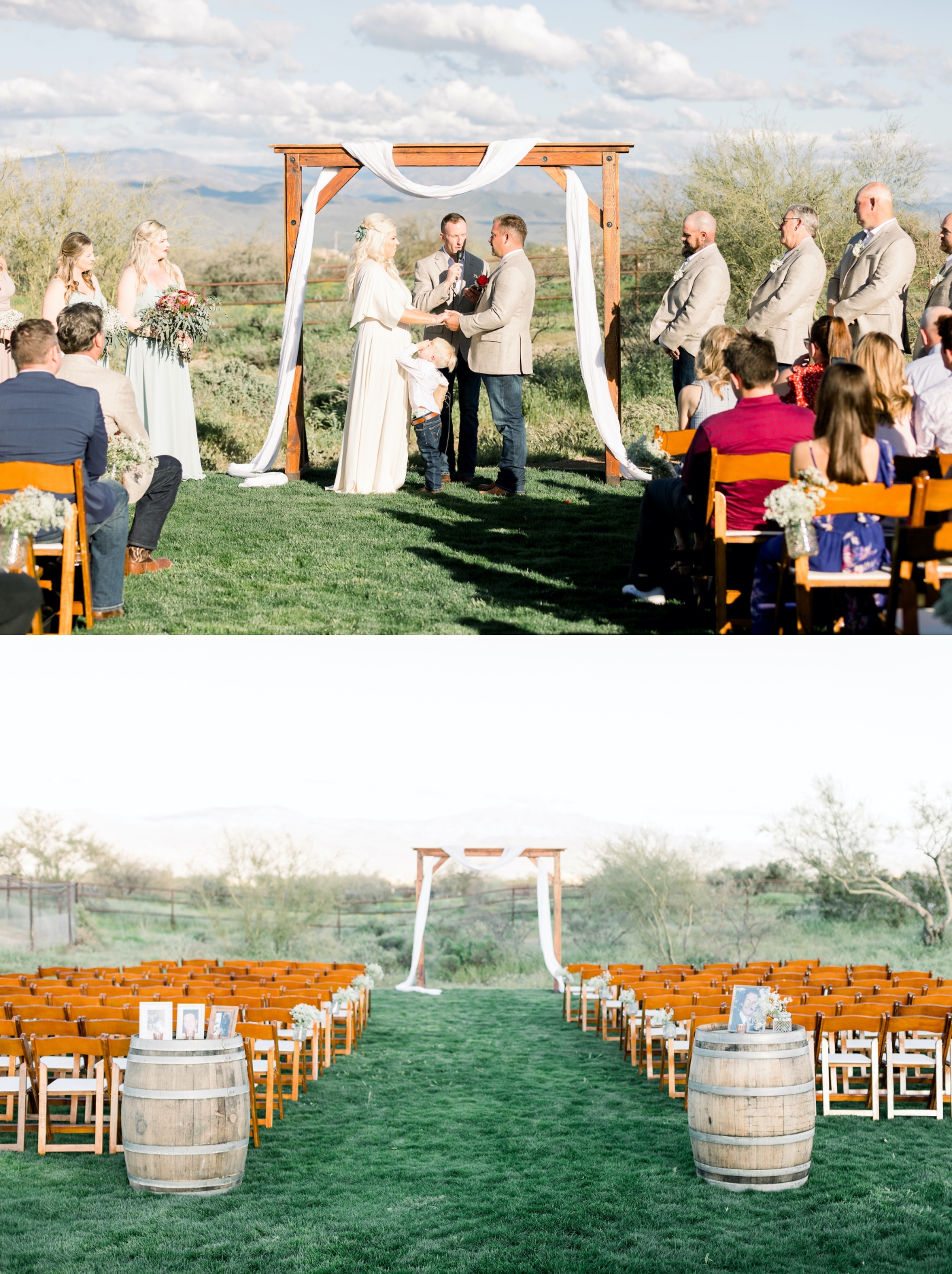 How to plan a desert wedding with bohemian style