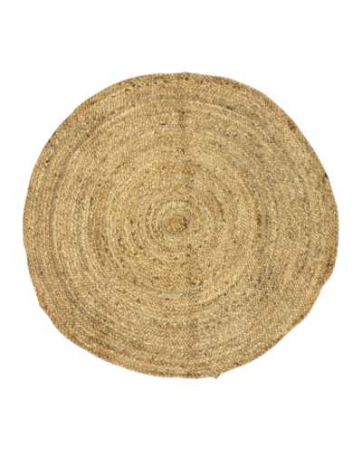 Round jute rug rental 4ft