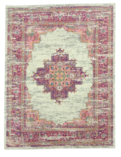 pink and beige rug 8x10