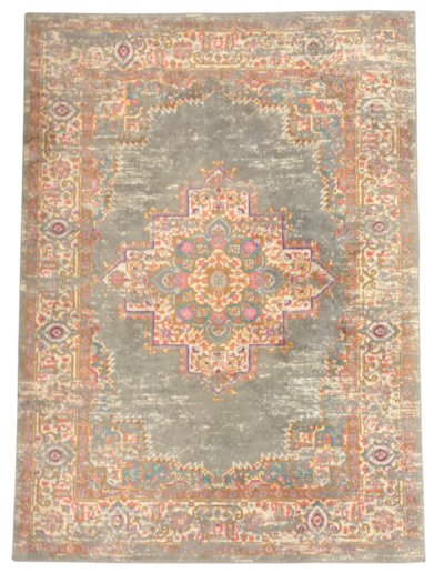 Multicolored Boho Rug rental 5x7